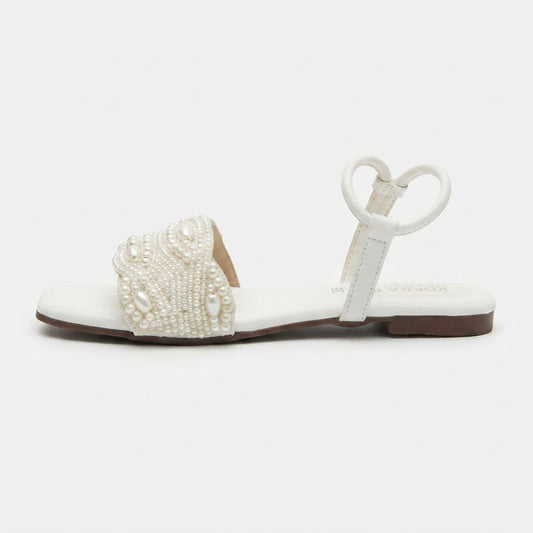 White Pearlish Slipper