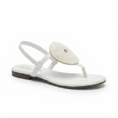 White Pearl sandals