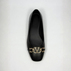 Black Gold Pumps