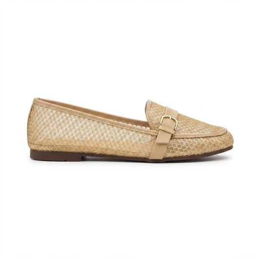 Fawn mesh loafer