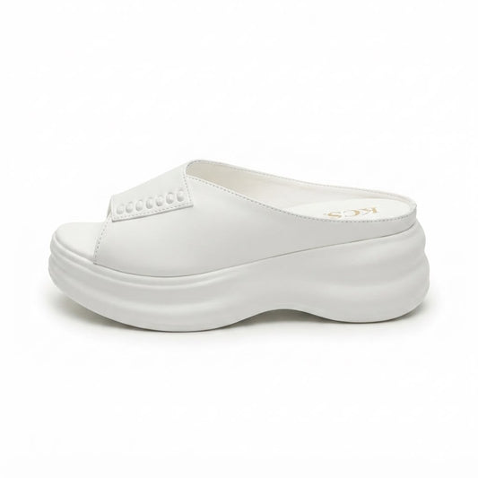 White Vogue Rise slides