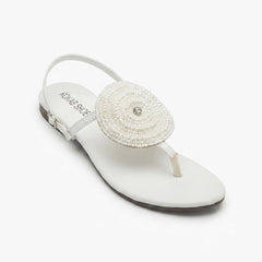 White Pearl sandals