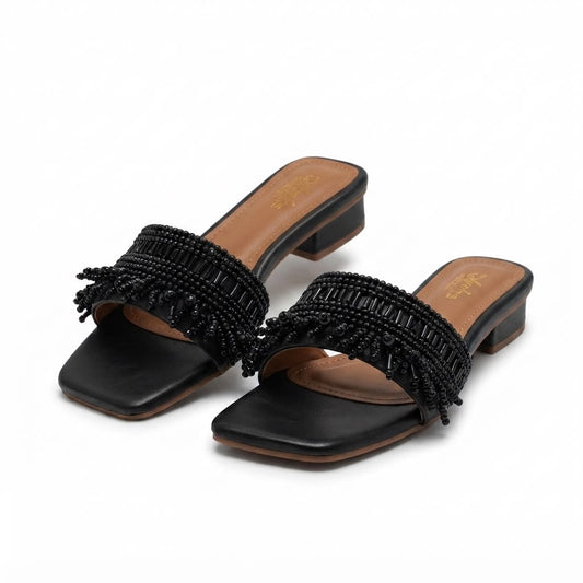 opulence pearl slipper