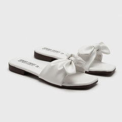 White Bow Slides
