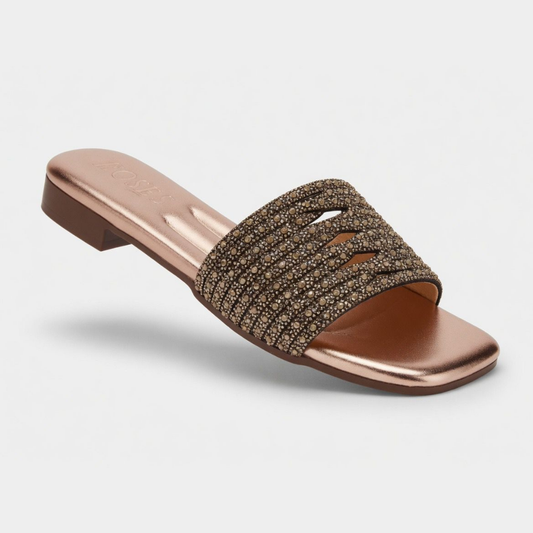 Pink Embellished Slides