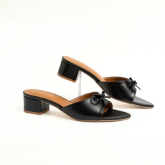 Pointed Black Heels