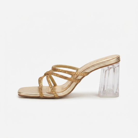 Golden Crystal Heel