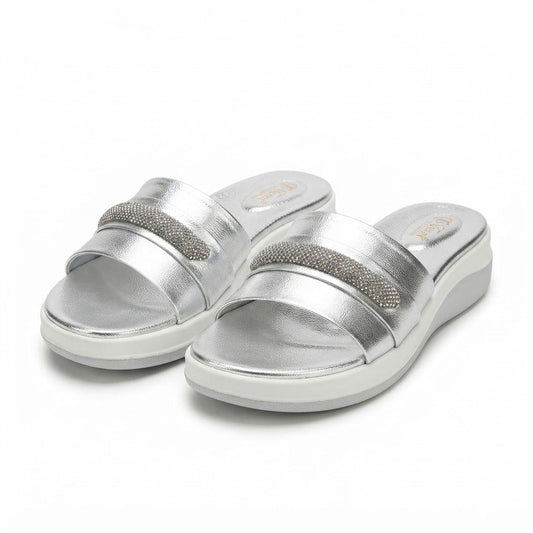 Fancy Silver Slides