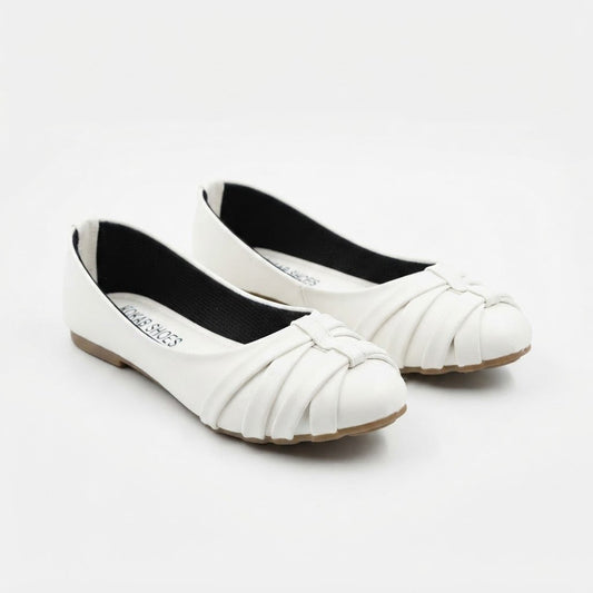 Elegant White Pumps