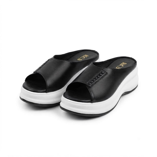 Black Vogue Rise slides