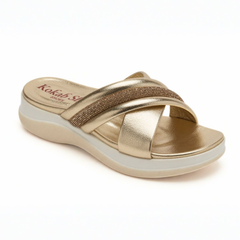 Golden Crisscross Slides