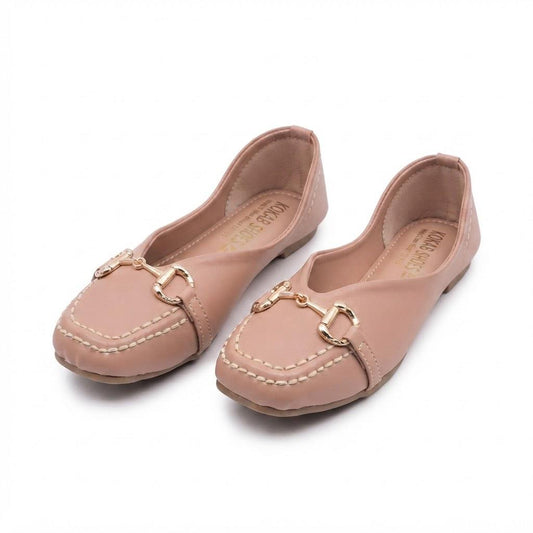 Pink Flat Pumps