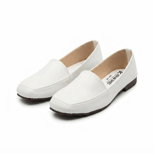 Classic White Pumps