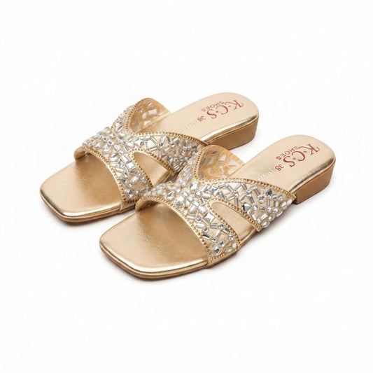 Golden Crystal Flats