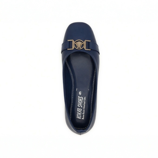 Blue Buckle Pumps