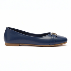 Blue Buckle Pumps