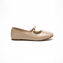 Cream Buckle Mary Janes