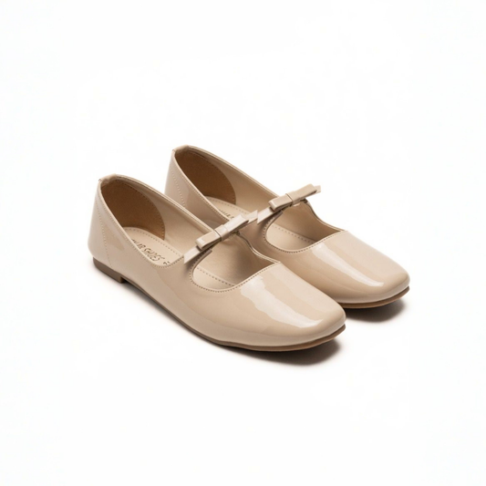 Cream Buckle Mary Janes