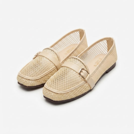 Fawn mesh loafer