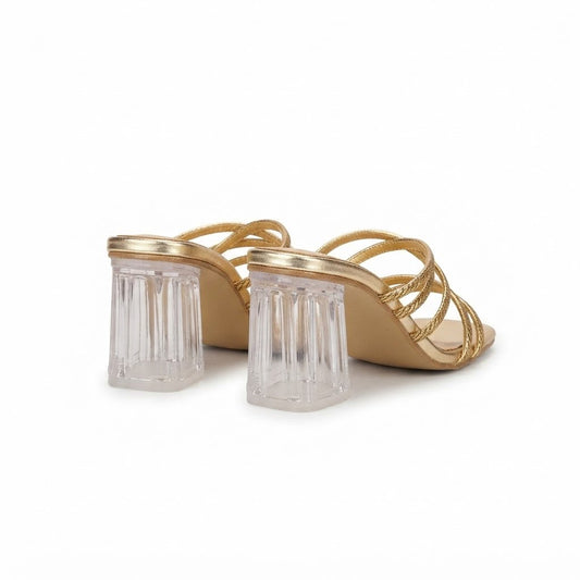 Golden Crystal Heel