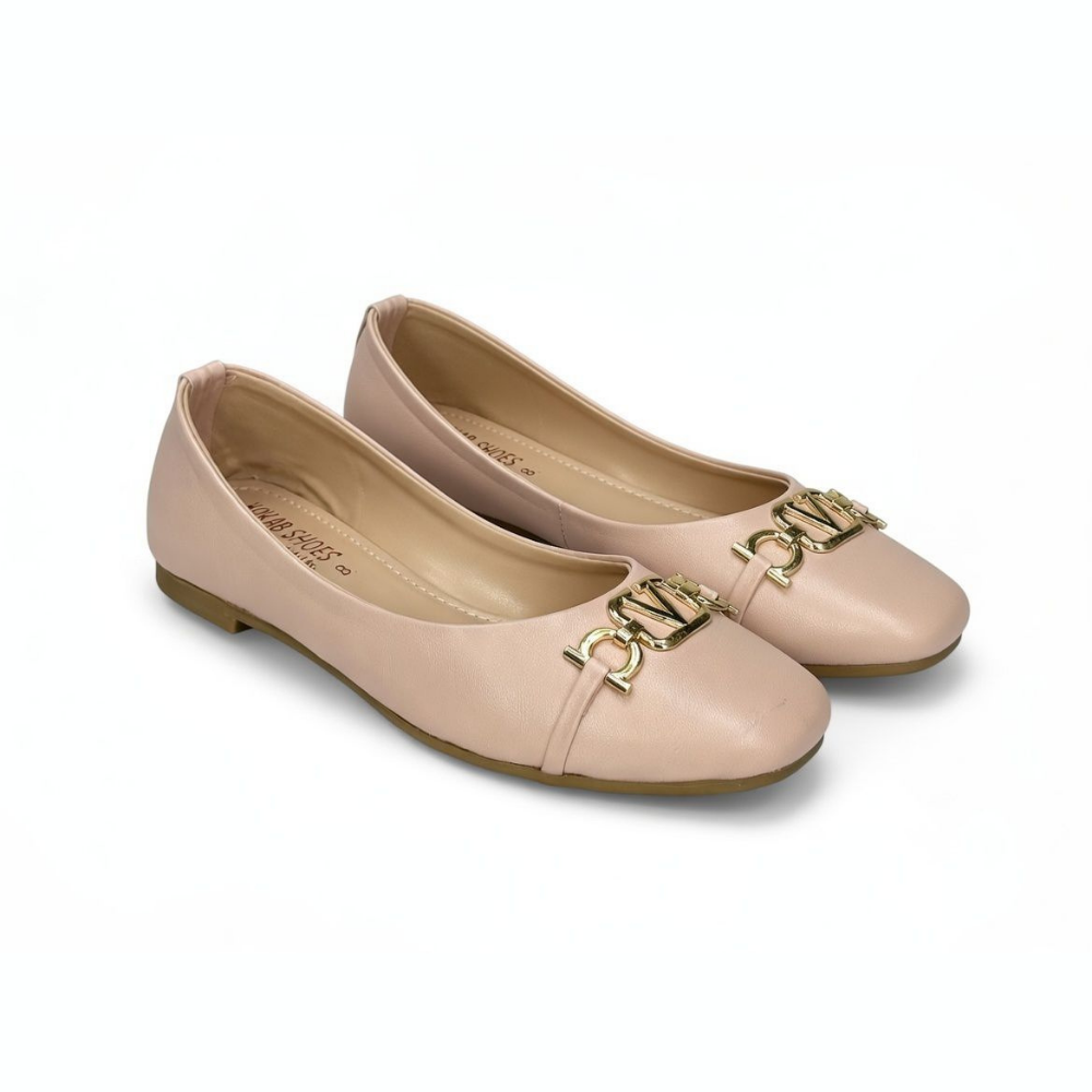 Pink Gold Pumps