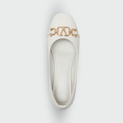 White Gold Pumps