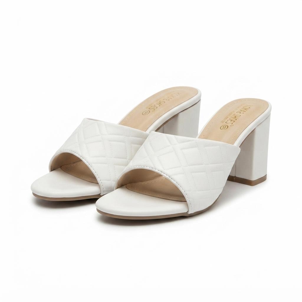 White heel