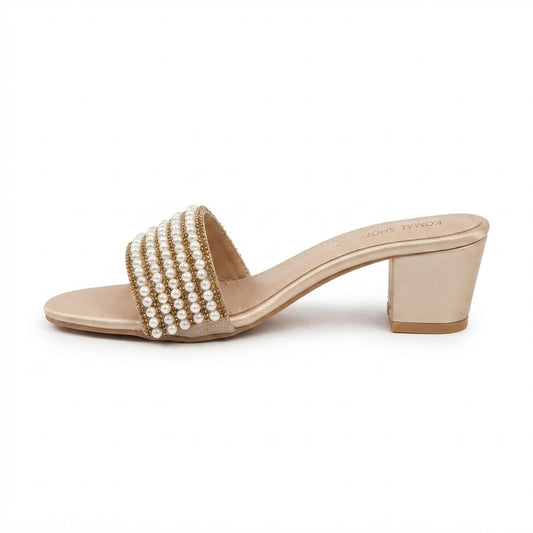 Golden Sparkling Heels