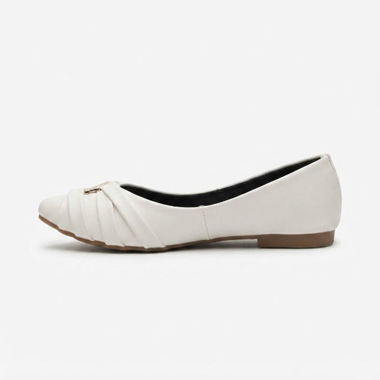 Elegant White Pumps